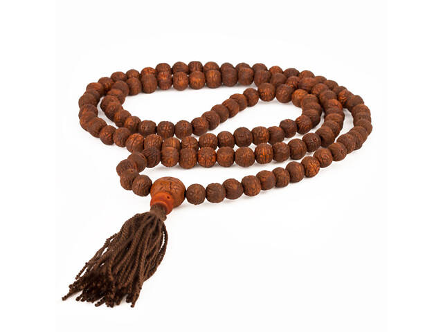 Четки «Дакини» из семян дерева ракту Kailash 108 бусин бусины - 9 мм (27628) - Фото 1