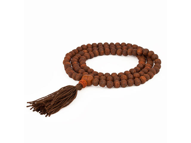 Четки «Дакини» из семян дерева ракту Kailash 108 бусин бусины - 9 мм (27628) - Фото 2