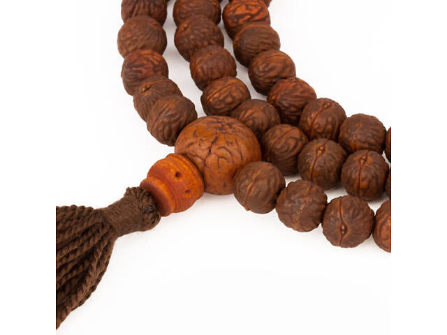 Четки «Дакини» из семян дерева ракту Kailash 108 бусин бусины - 9 мм (27628) - Фото 5