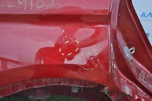 Чверть крило задня права Lincoln MKX 16- червоний, зам'ятий чобіт