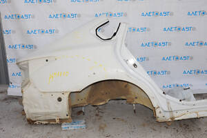 Четверть крыло задняя правая Nissan Altima 13-15 дорест белая, после ремонта