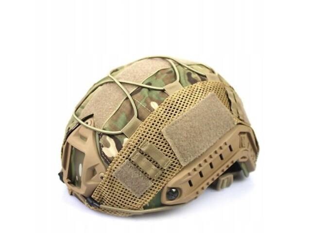 Чехол (кавер) на каску Fast в цвете мультикам М-1 - Фото 2