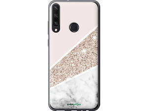 Чехол на Huawei Y6p Пастельный мрамор '4342t-1952'