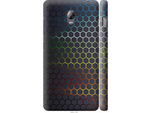 Чехол на Lenovo Vibe P1 Соты, которые переливаются '498m-152'