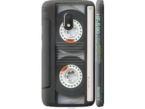 Чехол на Motorola Moto G4 Play Кассета '876m-860'