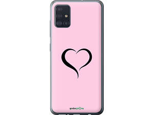 Чехол на Samsung Galaxy A51 2020 A515F Сердце 1 '4730t-1827'