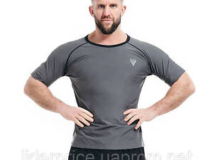 Чоловіча футболка RDX M1 з ефектом сауни Grey M, Оригінал!