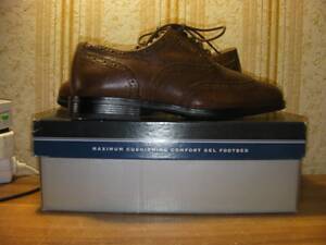 Чоловічі Оксфорди Nunn Bush Kobey Cognac 81692-221 Розмір 9M / 42,0 - 42,5 Устілкa 27,5 Шкіра з США - Уцінка