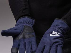 Чоловічі рукавички Nike сині