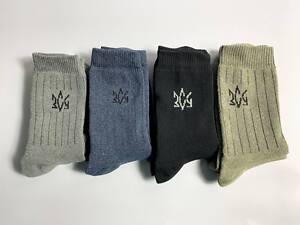 Чоловічі теплі високі шкарпетки 4 пари на зиму 41-45 р бавовняні