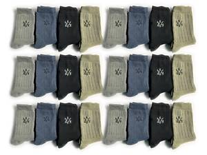 Мужские теплые высокие зимние носки 24 пары 41-45 р хлопковые