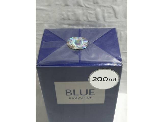 Чоловічий парфюм Antonio Banderas Blue Seduction 200мл оригінал - Фото 2