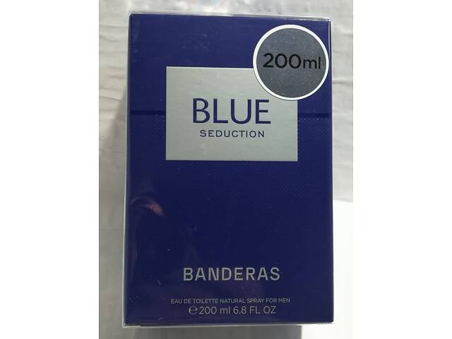 Чоловічий парфюм Antonio Banderas Blue Seduction 200мл оригінал