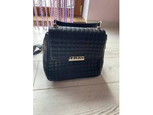 Черный женский рюкзак из кожзама GUESS.