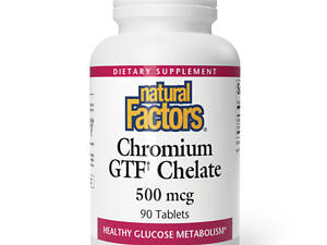 Chromium GTF Chelate 500mcg - 90 tabs