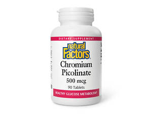 Chromium Picolinate 500mcg - 90 tabs