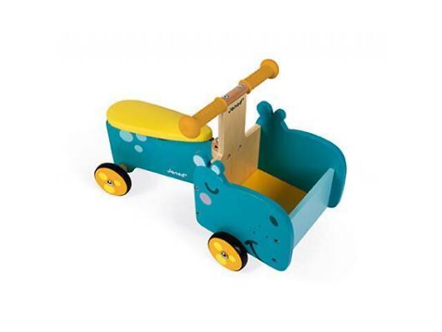 Чудомобиль Janod толокар гіпопотам (J08003) - Фото 2