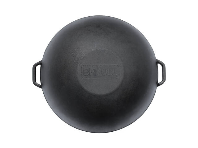 Чугунная сковорода WOK 8 л с крышкой-сковородой гриль и чехлом - Фото 7