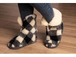 Чуни высокие из овечьей шерсти 35-45р 39