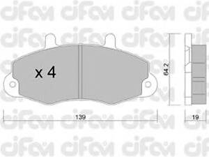 CIFAM 822-194-0. Комплект тормозных колодок, дисковый тормоз