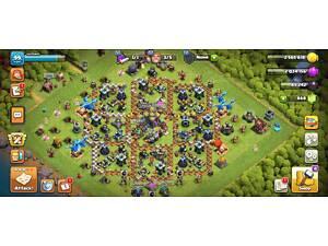 --- !!! CLASH OF CLANS акаунти : 17 та 14 ТХ !!! ---