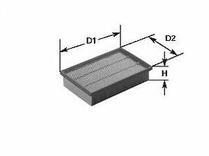 CLEAN FILTERS MA 1342. Фільтр повітряний C180 W203 M111.951 00-02