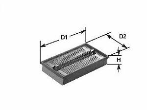 CLEAN FILTERS MA 644. Фильтр воздушный W124/201 OM602