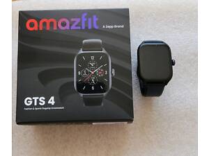 Смарт-годинник Amazfit GTS 4 Black
