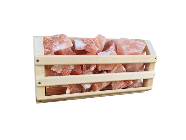 Cоль для бани и сауны No Brand Гималайская Полка 5,5 кг Розовый (4523432) - Фото 2