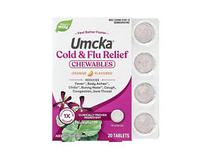 Cold + Flu Relief - 20 tabs Orange