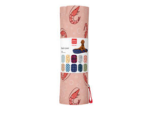 Ошейник Чехол для лежанки WAUDOG Relax, рисунок Креветка L, 100*70 см