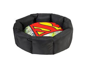 Collar Лежак для собак Collar WAUDOG Relax, рисунок Супермен со сменной подушкой, S, 34х45х17 см
