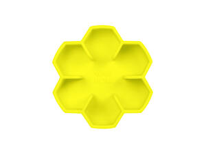 Collar Миска для медленного кормления Collar WAUDOG Silicone, 450 мл, желтый