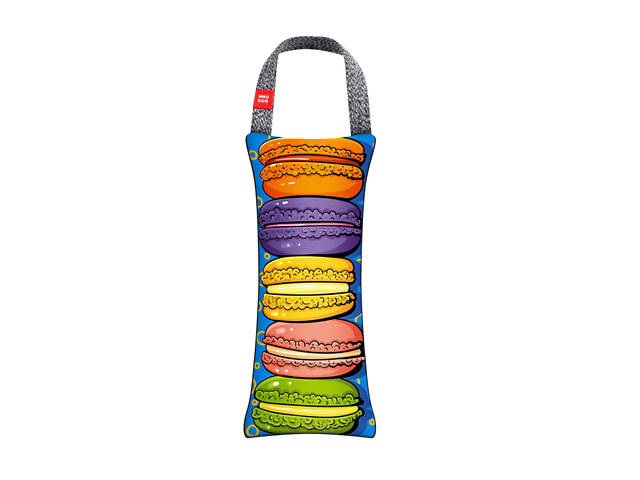 Collar Игрушка для собак Collar WAUDOG Fun с пищалкой, рисунок Макароны S 7 х 16 см - Фото 1