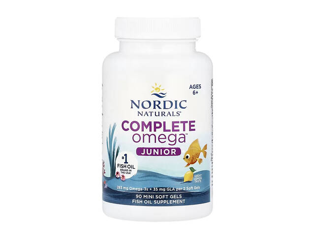 Complete Omega Junior - 90 mini softgels - Фото 2