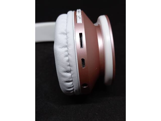 Навушники ZAPIG LH811 BT, FM, MP3 microSD біло-рожеві - Фото 9
