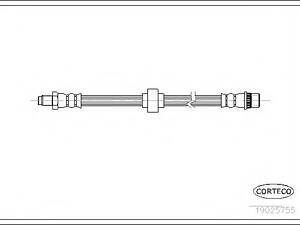 Corteco 19025755. Шланг тормозной
