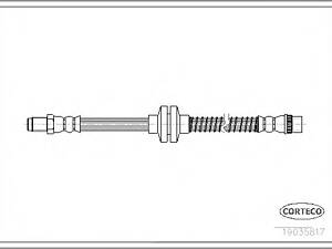 Corteco 19035817. Шланг гальмівний