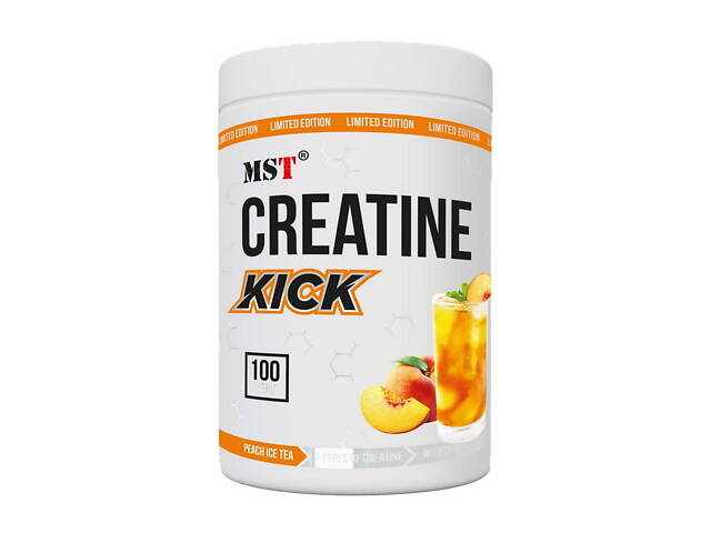 Creatine Kick (1 kg, peach ice tea) - Фото 1