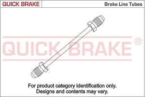 CU-0100A-A QUICK BRAKE Трубка гальмівна 0.10m