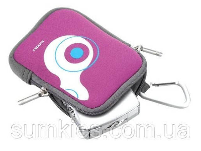 Сумка, чохол для ключів, запальнички, інших дрібниць Sumdex рожевий - Фото 2