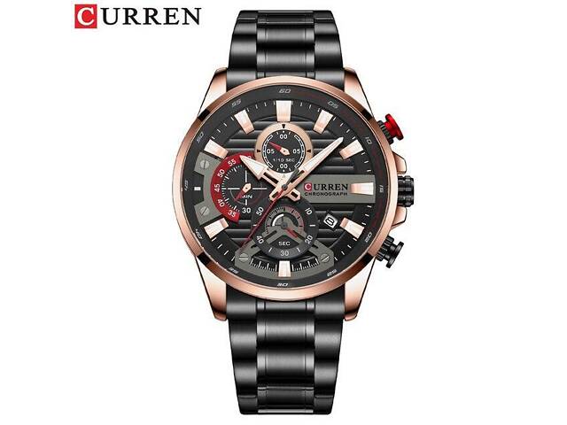 Curren 8415 Black-Gold - Фото 1