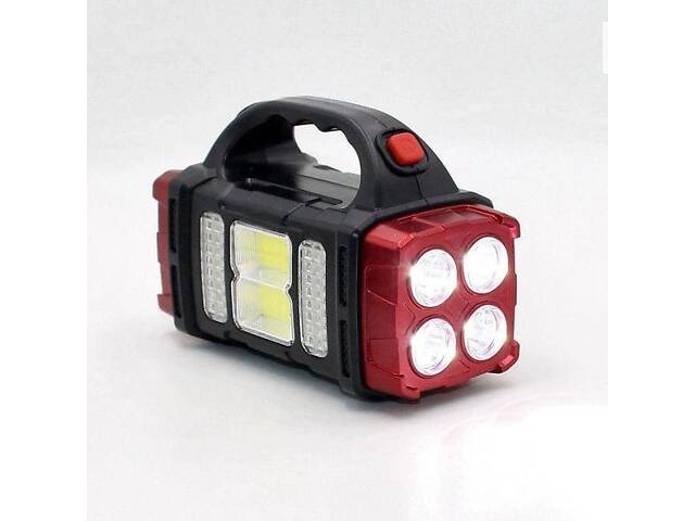 Cвітлодіодний ліхтар-повербанк на сонячній батареї 25W+2COB - Фото 5