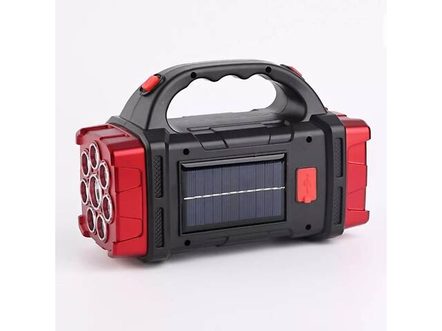 Cвітлодіодний ліхтар-повербанк на сонячній батареї 25W+2COB - Фото 6