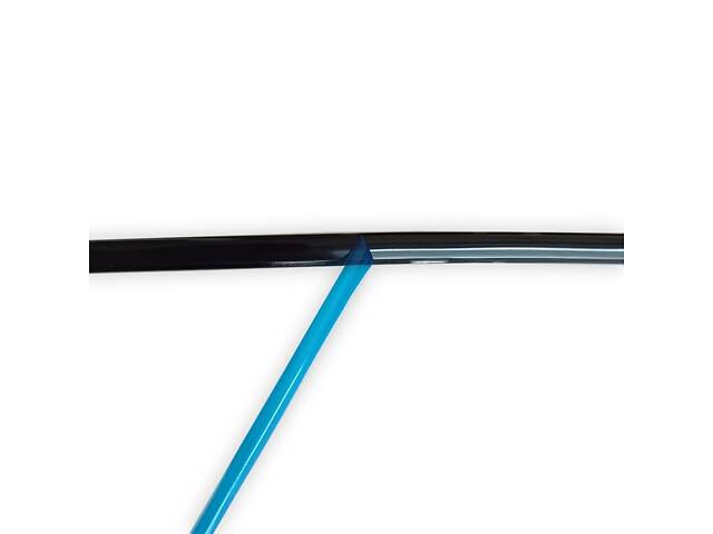 D-образний молдінг 3m*8mm*4mm ЧОРНИЙ (D) SW-00001553 - Фото 3