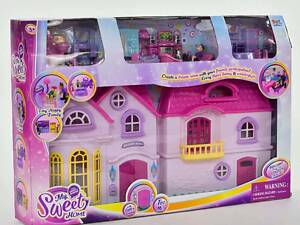 Дача 16428 (6) з меблями, звук, світло, в коробці