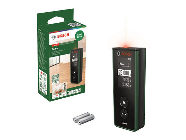 Далекомір Bosch Zamo, 0.15-25м, 2мм, 0.08кг (0.603.672.900) - Фото 5