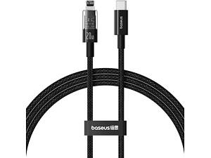 Дата кабель Baseus Gem Fast Charging Type-C to Lightning 20W (2m) (P10373001211-01) Cluster Black