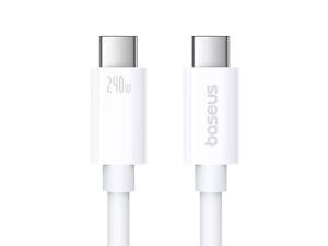 Дата-кабель Baseus Superior 2 USB4 Full-Function Type-C to Type-C 240W (1.8m) (P10365200211-05) Moon White