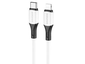 Дата кабель Borofone BX79 Type-C to Lightning (1m) Білий